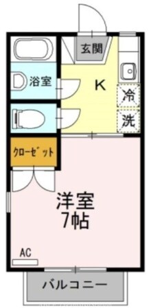 コンフォート屋島の物件間取画像